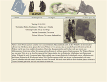 Tablet Screenshot of k-wurf.belgier.de